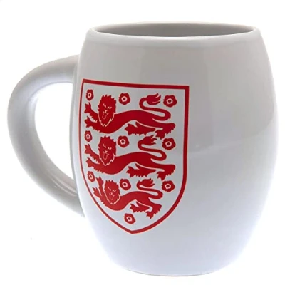 Image of FOCO Officially Licensed England FA Crest White Tea Tub Coffee Mug