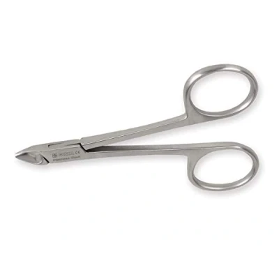 Image of Gima Nail Nipper, Ring Handle, for Cutting Thick Nails on Hands and Feet, Made of Stainless Steel, Lenght 10 cm