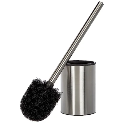 Image of TATAY Toilet Brush, Metallic, 9 x 37 cm
