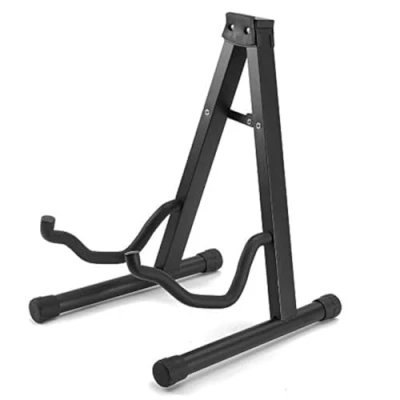 Image of TenYua Foldable Folding Lightweight Portable Guitar Bass Cello Stringed Instrument Stand Holder for Professional Guitarist