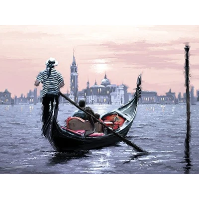 Image of Art Group WDC92882 The Richard Macneil (Venice) Canvas Print 30 x 40cm, Wood, Multicolour, 40 1.3 cm