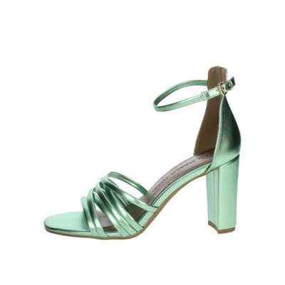 Image of MARCO TOZZI Women&#039; 2 28386 20 Sandal, Green Met, 9.5 UK