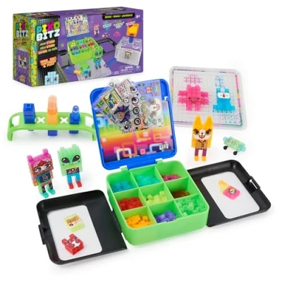 Image of Pixobitz 6064682 Neon Studio 600pcs Water Stick Beads Decorations Accessories 3D Art Without Heat Kids Toys for DIY Crafts