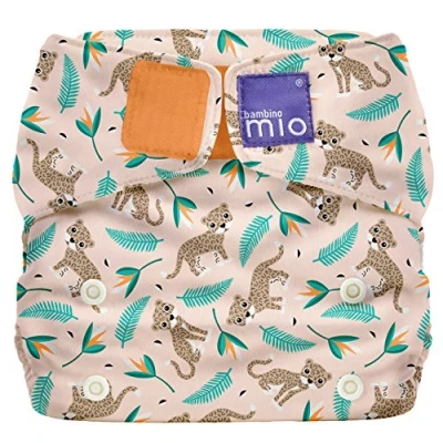 Image of Bambino Mio, Miosolo All In One Reusable Nappy, Wild Cat, Onesize