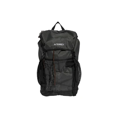 Image of Adidas Terrex Multi Backpack Unisex Rucksack, Size: One Size/No Size, Black/semi impact orange/white