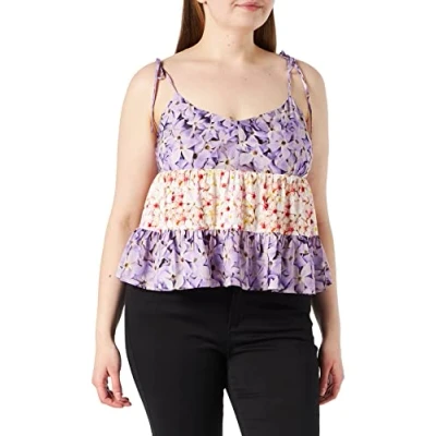 Image of Desigual Women&#039;s BLUS_Spring Blouse, Red, L