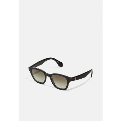 Image of Giorgio Armani Unisex Sunglasses, Size: 50, Black