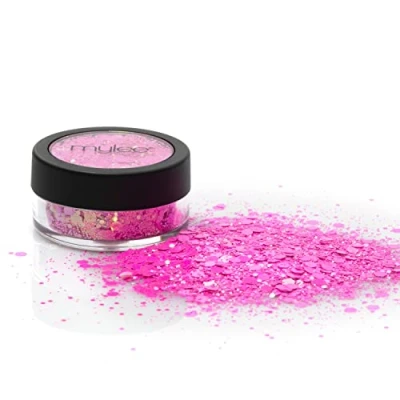 Image of Mylee All That Glitters [Sincere] 101 Glitter Colour Choices DIY Nail Decoration, Holographic Dust Powder Ideal for Art &amp; Crafts