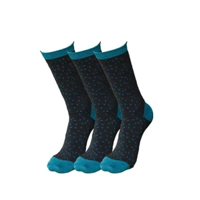 Image of nomads (3 Pack Smart Comfortable Men&#039;s Socks Breathable Plain, Patterned Organic Cotton Spotted for Men Suitable Work and Casual Wear Soft Ankle Socks, Minnow