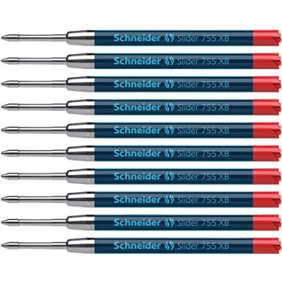 Image of Schneider Schreibgeräte Ballpoint Pen Refill Slider 755 XB Red