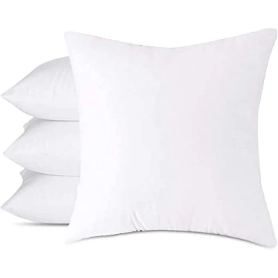 Image of HOMES LINEN 20 x Cushion Inner Pads Square Insert Fillers Pack of 4 (50 50 cm) Anti Allergy Stuffer Inserts
