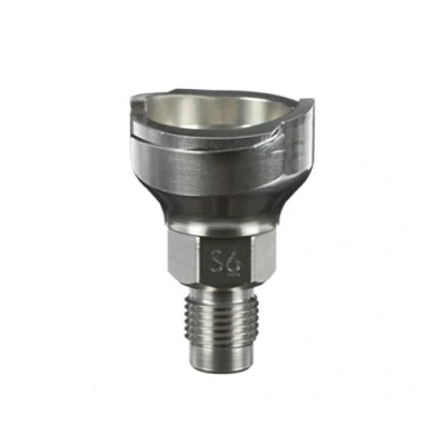 Image of 3M PPS 2.0 Spray Gun Adapter #S6, 26007, 1/4 Inch Male, 19 Thread BSP, Connects Numerous Paint Brands to System, 1 Pack