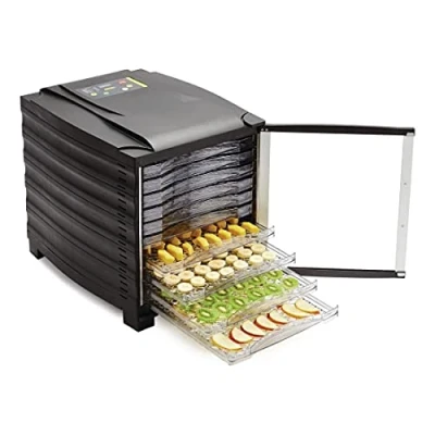 Image of Buffalo 10 Tray Food Dehydrator with Timer and Door 480X362X415mm New Features