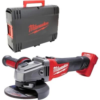 Image of Milwaukee Battery Angle Grinder with CAG 125 M18 0 Version without / Charger