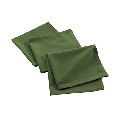 Image of Douceur d&#039;Intérieur Mistral 3 Napkins, Green, 40 x cm