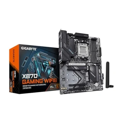 Image of GIGABYTE X870 Gaming WIFI6 AM5 LGA 1718, ATX, DDR5, 3X M.2, PCIe 5.0, USB4, WiFi 6, 2.5GbE LAN, EZ Latch, 5 Year Warranty