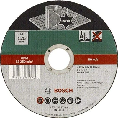 Image of Bosch Accessories 2609256321 DIY Cutting Disc Stainless Steel 115 mm ø x 1.6 Straight