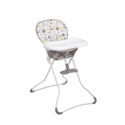 Image of Graco Snack N&#039; Stow Highchair with compact fold, lightweight at only 5.4kg and freestanding Fruitella fashion