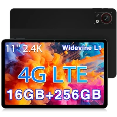 Image of DOOGEE T30S 2024 Newest Tablet 11&#039;&#039; Android 13 16GB+256GB/1TB TF Octa Core, 2.4K Display, 8580mAh, 4G LTE Tablet, Bluetooth 5.0+2.4G/5G WiFi 13MP+8MP, GPS, Type C,2 Years Warranty Gray