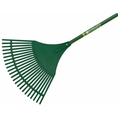 Image of Bulldog Evergreen Plastic Leaf Rake Aluminium Shaft
