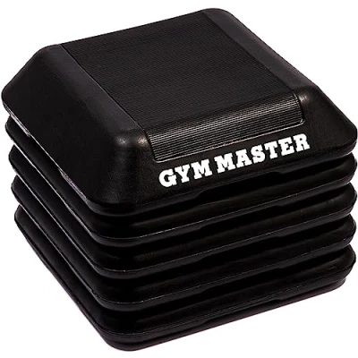 Image of GYM MASTER Deluxe Adjustable Aerobic Step Stepper Board