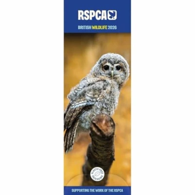 Image of RSPCA, British Wildlife Slim Calendar 2026