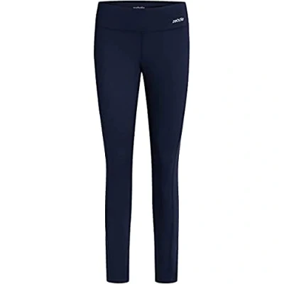 Image of Zebdia Women&#039;s Blue Long Running Tights Size L for Comfort and Performance