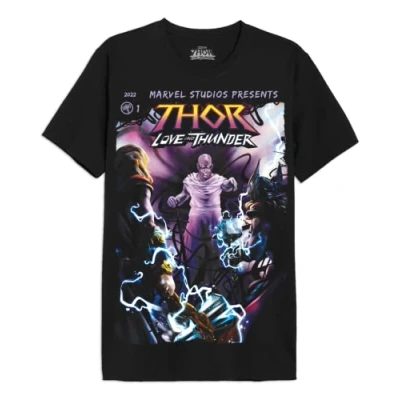 Image of Marvel Men&#039;s Meiamgmts001 T Shirt, Black, XL