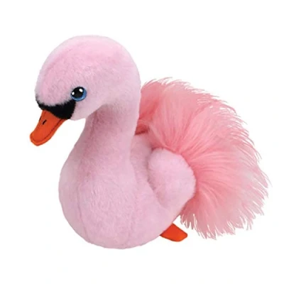 Image of TY 41034, Schwan pink 15cm ODETTE SWAN BEANIE BABIES, Multicolored