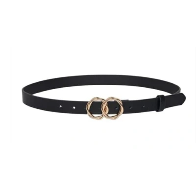 Image of Pieces Women&#039;s PCFILIPPA Jeans Belt, Black, 85