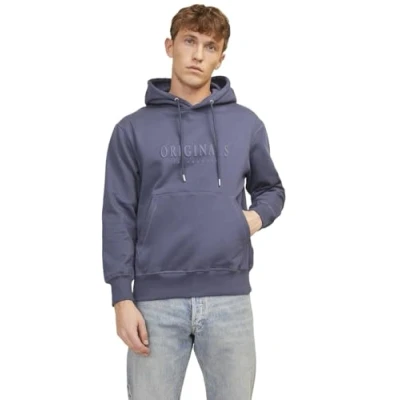 Image of Jack &amp; Jones Jorfrederiksberg Hoodie, Men&#039;s, Size: Large, Black