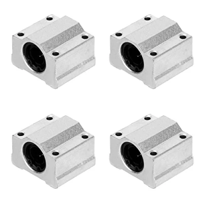 Image of Ruimou 4Pcs SCS12UU Linear Motion Ball Bearing Slide Unit Bushing(12MM Inner Dia.) for CNC Machine Sliding, 3D Printer Part