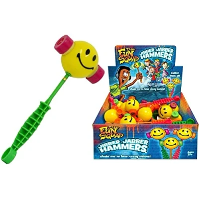 Image of Celino® Kids Children Jibber Jabber Groan Hammer Shaker Toy Giggle Stick Sensory Toys