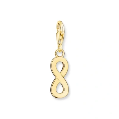 Image of Thomas Sabo Charm pendant infinity yellow gold plated