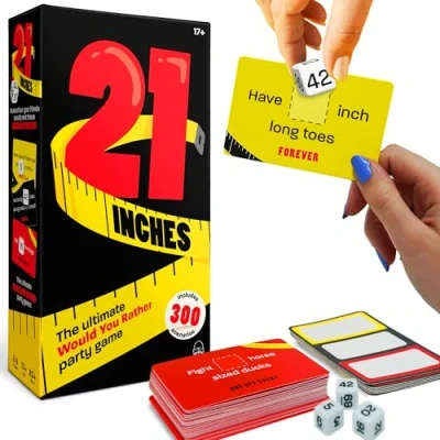 Image of Lucky Egg 21 Inches Game Engaging Card Games for Adults Fun Group Parties and Get Togethers Easy to Play Party Grown Ups with Friends