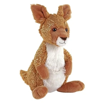 Image of Wild Republic Foilkins, Kangaroo, Stuffed Animal, 30 cm, Gift for Kids, Plush Toy, Fill is Spun Recycled Water Bottles