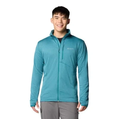 Image of Columbia Men&#039;s Park View Fleece Full Zip, Zip Jacket, River Blue Heather, L