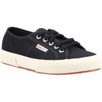 Image of Superga Unisex Cotu Classic Trainers Trainers, Black, 8.5 UK