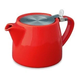 Image of For Life Stump Teapot with Egg Red