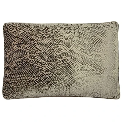 Image of Paoletti Python Cushion Cover, Champagne, 40 x 60cm