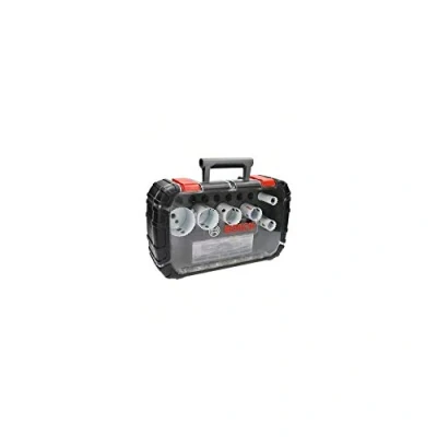 Image of Bosch Professional 9 pcs. Hole Saw Progressor for Wood &amp; Metal Set (for Electricians, Ø 22 65 mm, Accessory Drill)