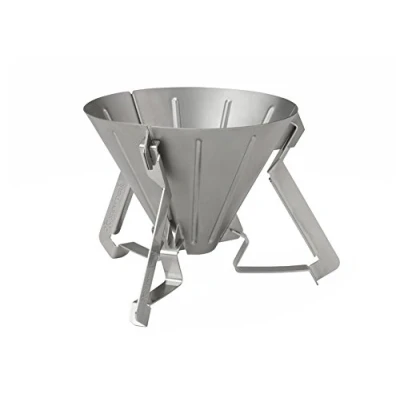 Image of Snow Peak Field Barista Collapsible Coffee Dripper, Stainless Steel, CS 117