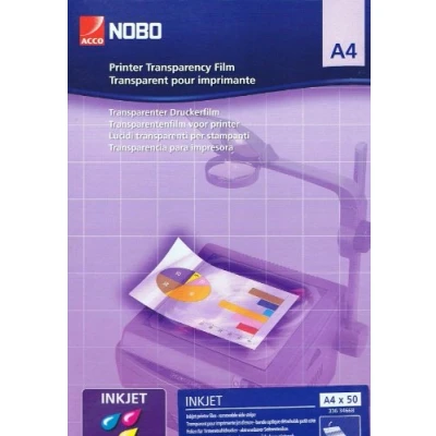 Image of Nobo Overhead Projector Inkjet Printer A4 Pack of 50