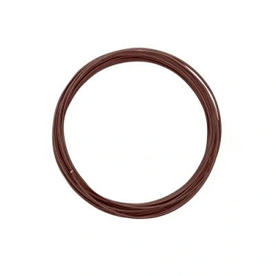 Image of Vaessen Creative Aludraht Schmuck, Biegsam, Aluminium, Chocolate Mat XL, 1.5 mm 5 m