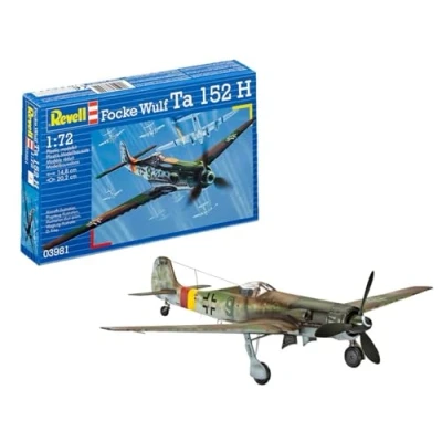 Image of Revell 03981 Focke Wulf Ta 152 H 1:72 Scale Unbuilt/Unpainted Plastic Model Kit