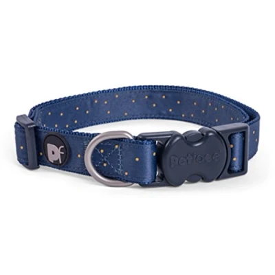 Image of Petface Ocra Ditsy Spot Dog Collar, Small