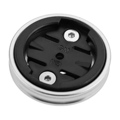 Image of gohantee Bike Stem Top Cap Mount Compatible with Garmin Edge, Bicycle Headset Mount,Cap Computer