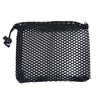 Image of Golf Drawstring Bag, Ball Mesh Stuff Bag Nylon Storage Pouch Accessory(M)