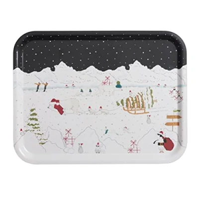 Image of Sophie Allport Snow Season Large Printed Tray