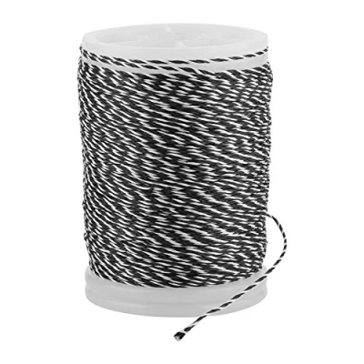 Image of Alomejor 120m Bow String Serving Thread and Durable Nylon Use for Bowstring Archery Supplies Outdoor Sport(Black)